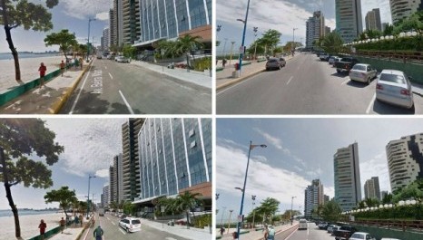 Beira Mar de Fortaleza terá ciclofaixa e estacionamentos em paralela