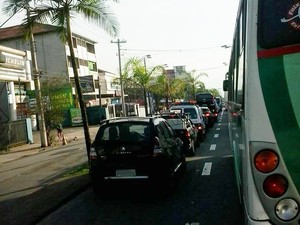 Zona Azul para veículos em Guarujá não sai neste ano