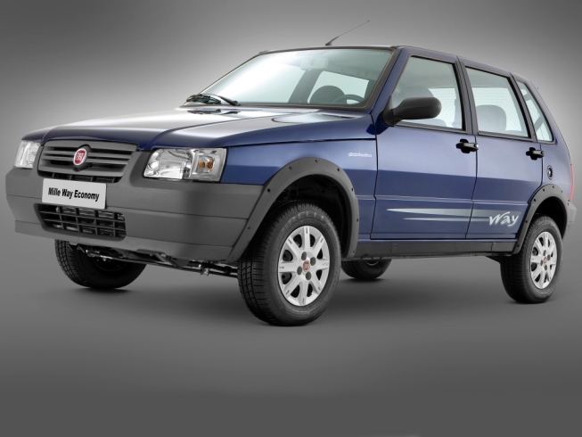 Fiat Uno Mille  Como era o primeiro carro popular do Brasil